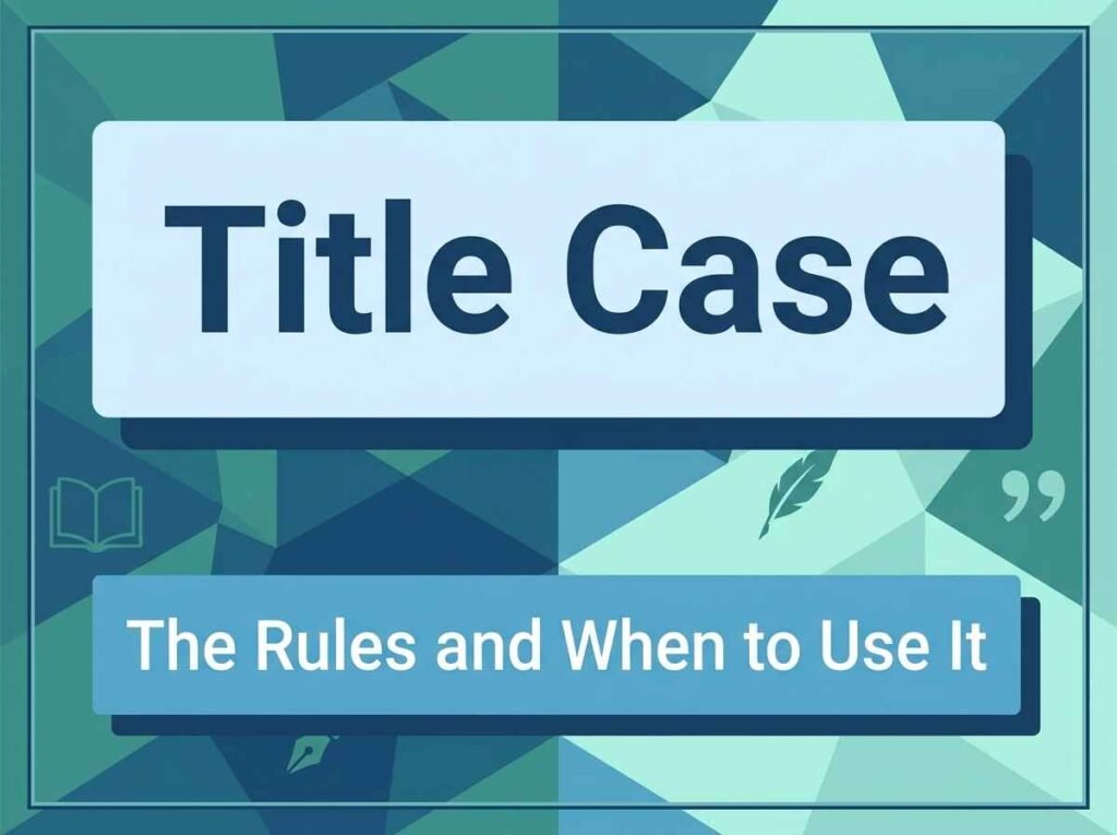 Example of a headline written in title case