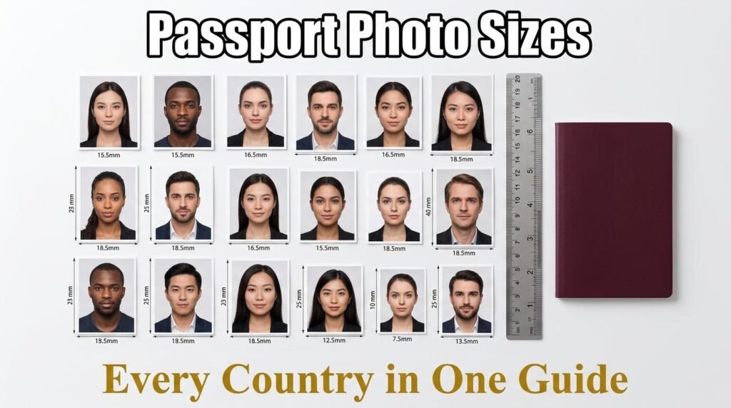 Passport Photo Sizes by Country (2026 Guide)