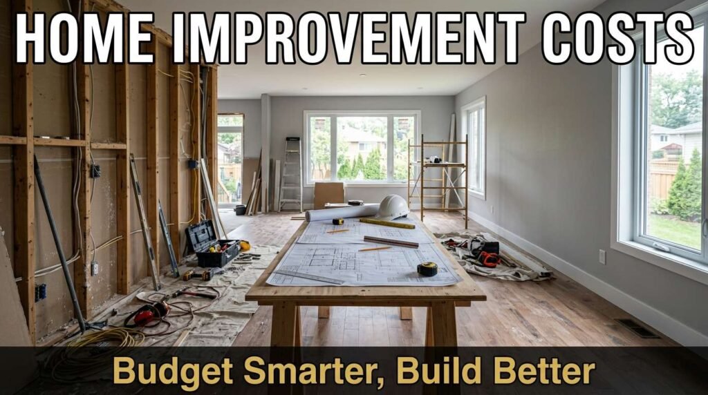 Home Improvement Cost Estimator Budget Right