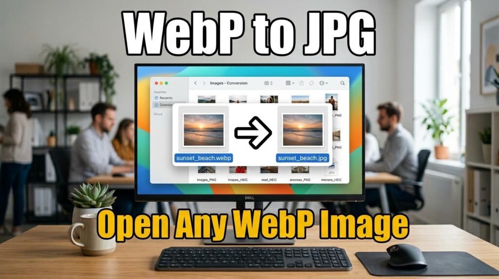 How to Convert WebP to JPG (Free, No Upload)